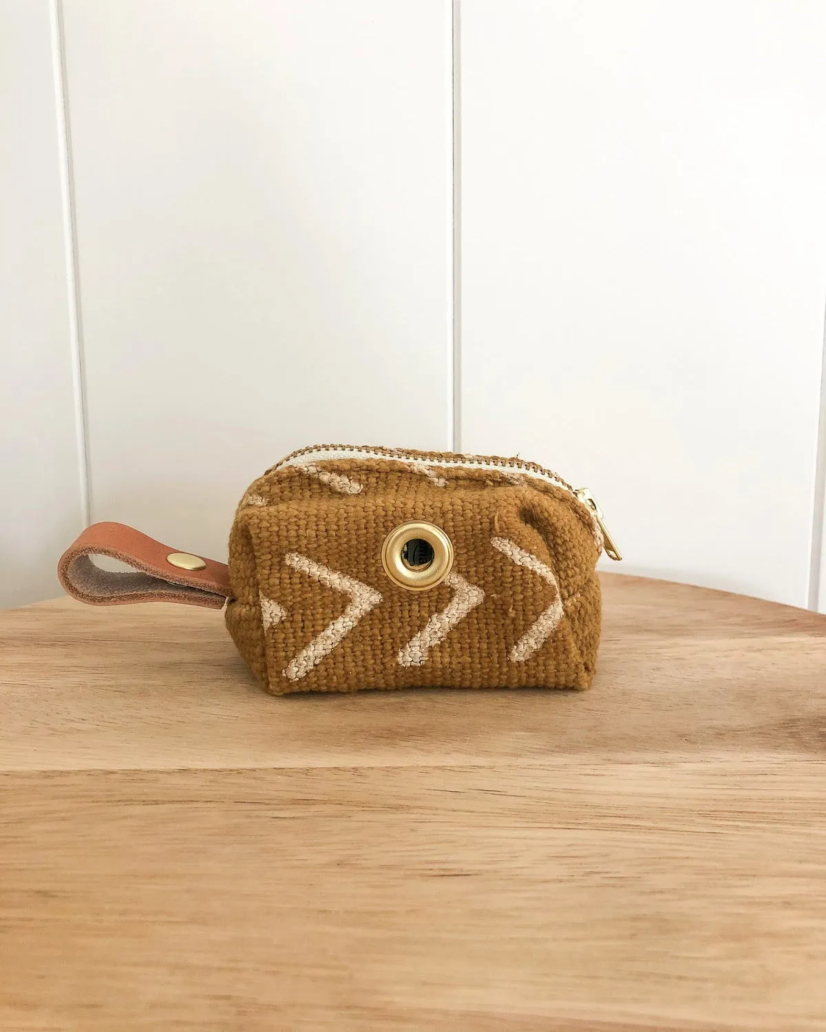 Mudcloth Waste Bag Dispenser
