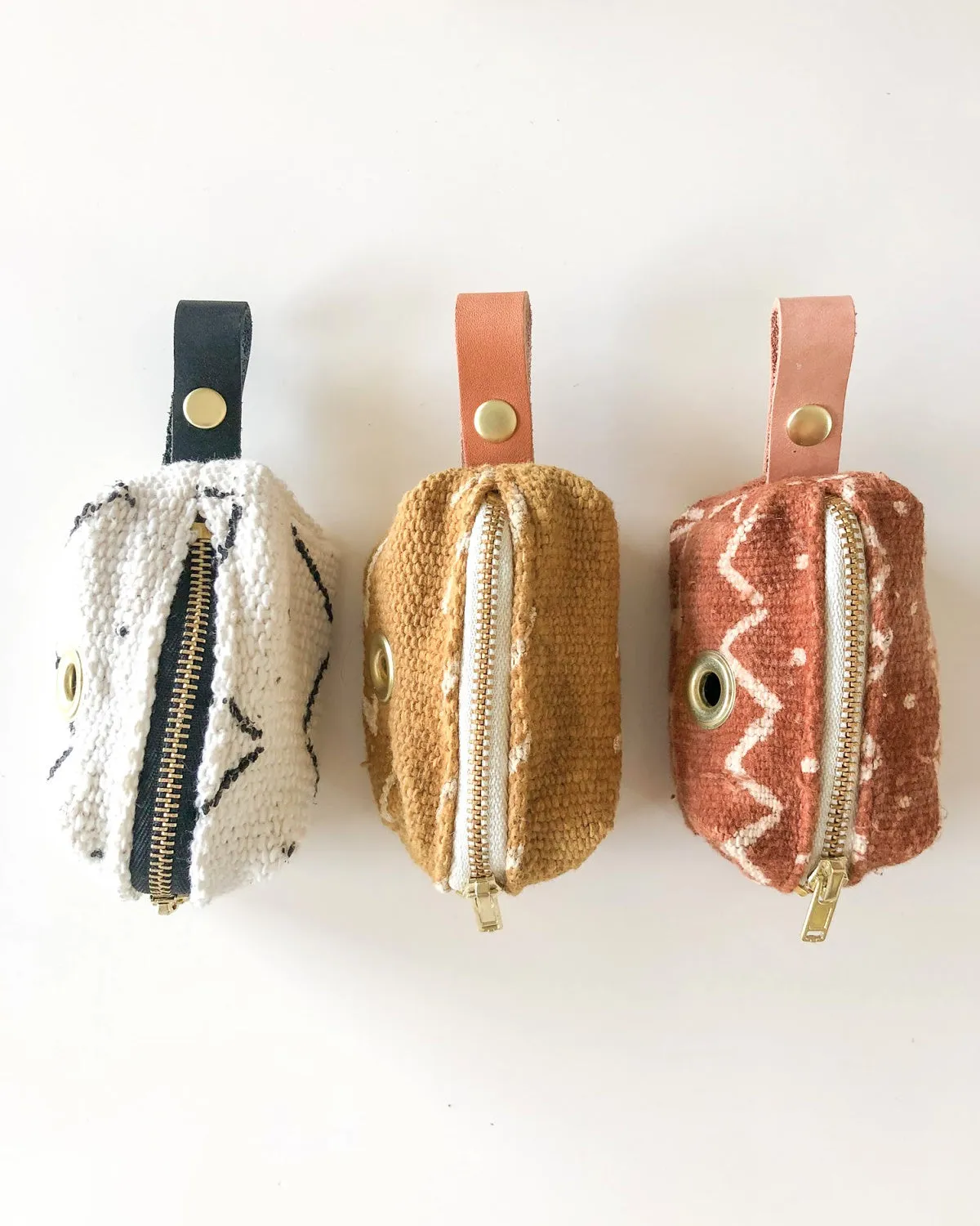 Mudcloth Waste Bag Dispenser