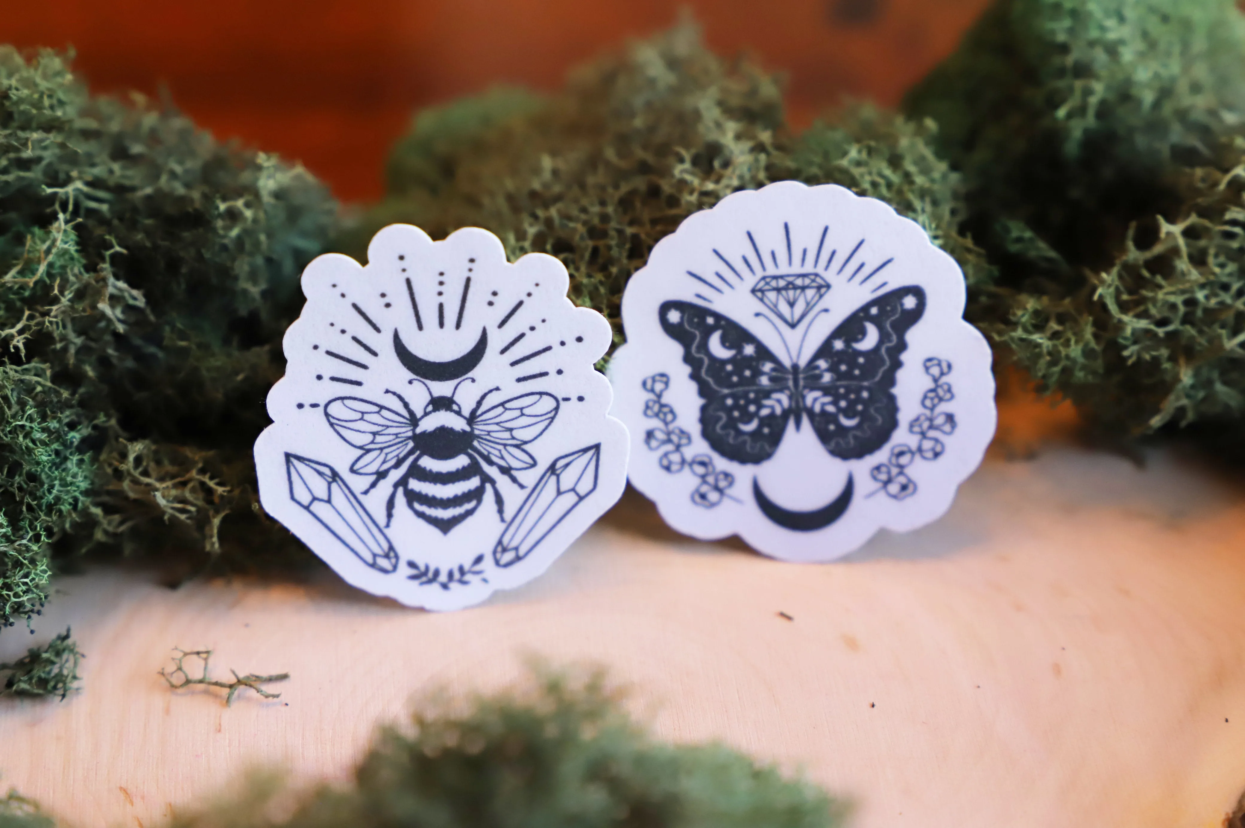 Mystical Insects sticker pack | 5pk
