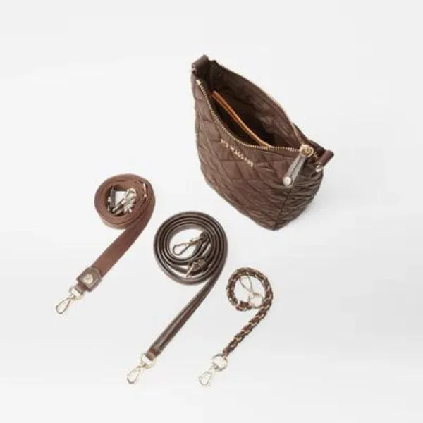 MZ Wallace Crosby Go Bag in Walnut