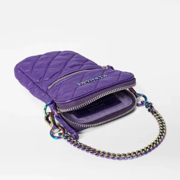 MZ Wallace Micro Crosby in Amethyst