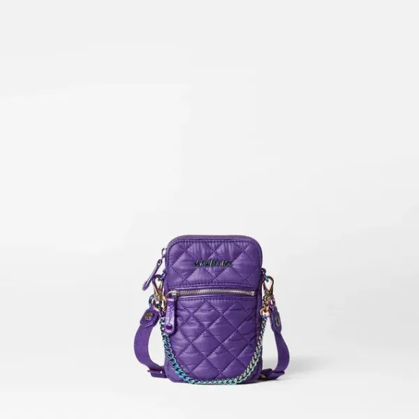MZ Wallace Micro Crosby in Amethyst