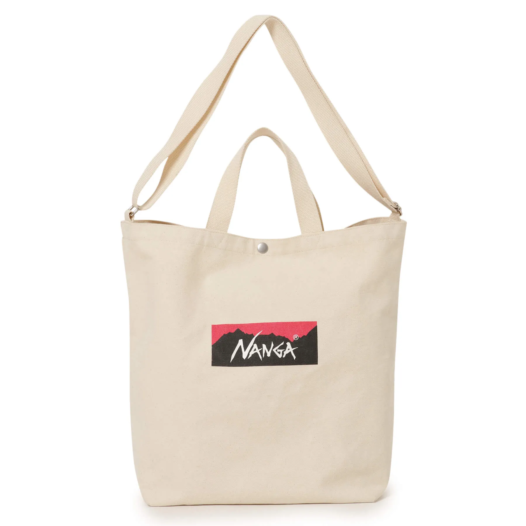 NANGA LOGO CANVAS TOTE 2WAY BAG