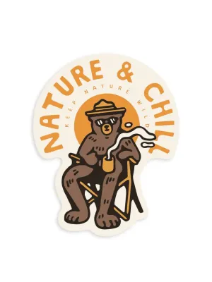 Nature & Chill Sticker