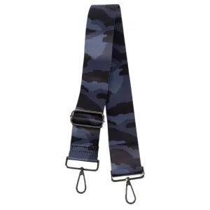 NAVY CAMO HANDBAG STRAP