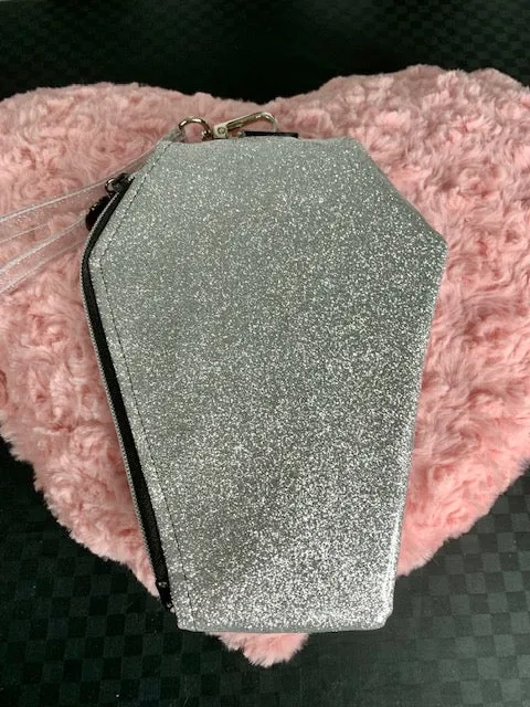 NBC fan art orange wristlet bag