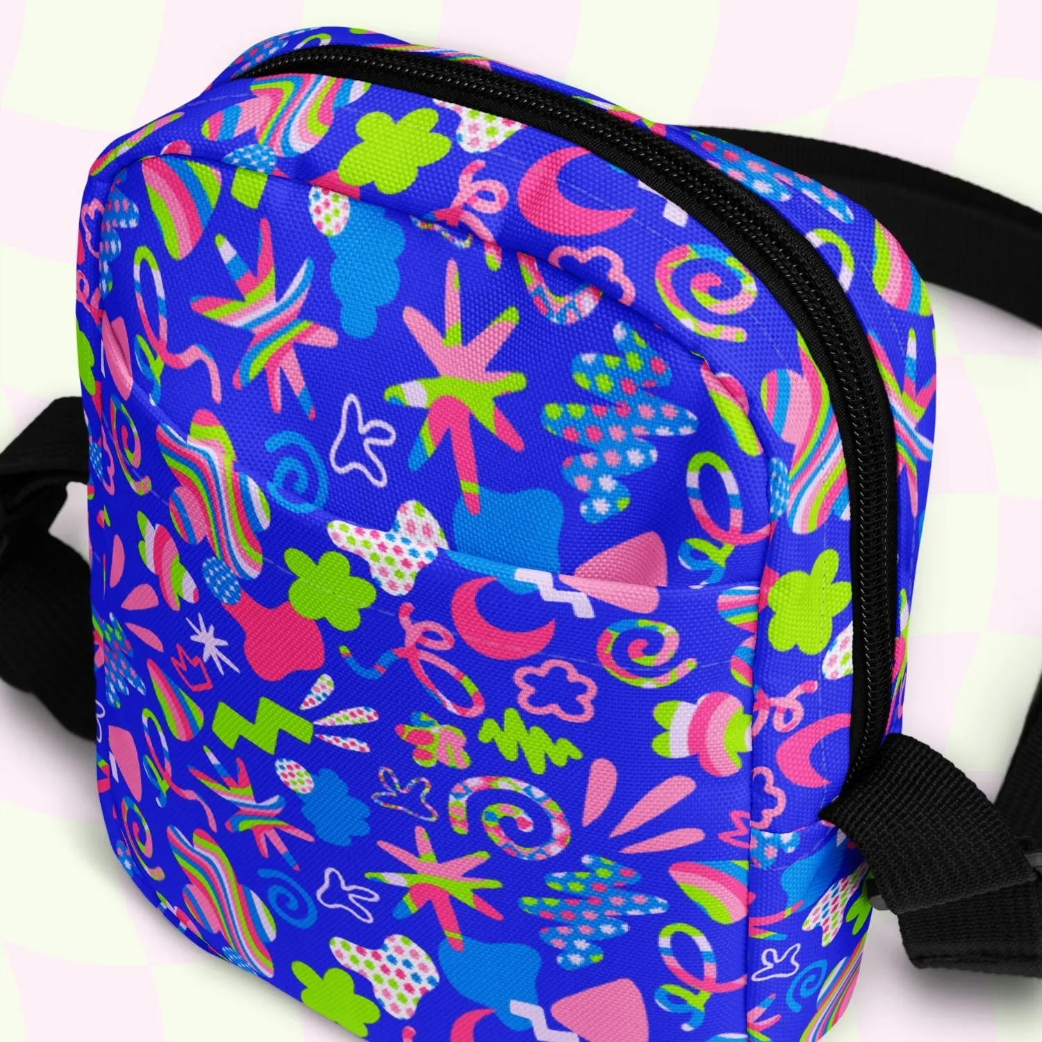 Neon Carnival Mini Crossbody Bag