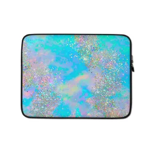 Neon Glitter Laptop Sleeve