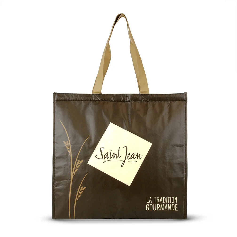 Non Woven Polypropylene Laminated insulated tote *Fully Customizable* Bag Ban Approved