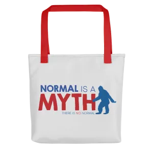 Normal is a Myth (Bigfoot) Tote Bag