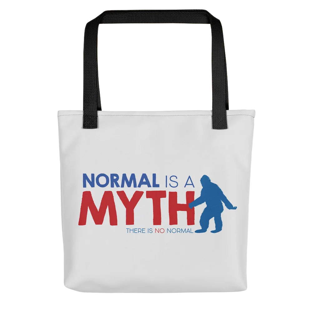 Normal is a Myth (Bigfoot) Tote Bag