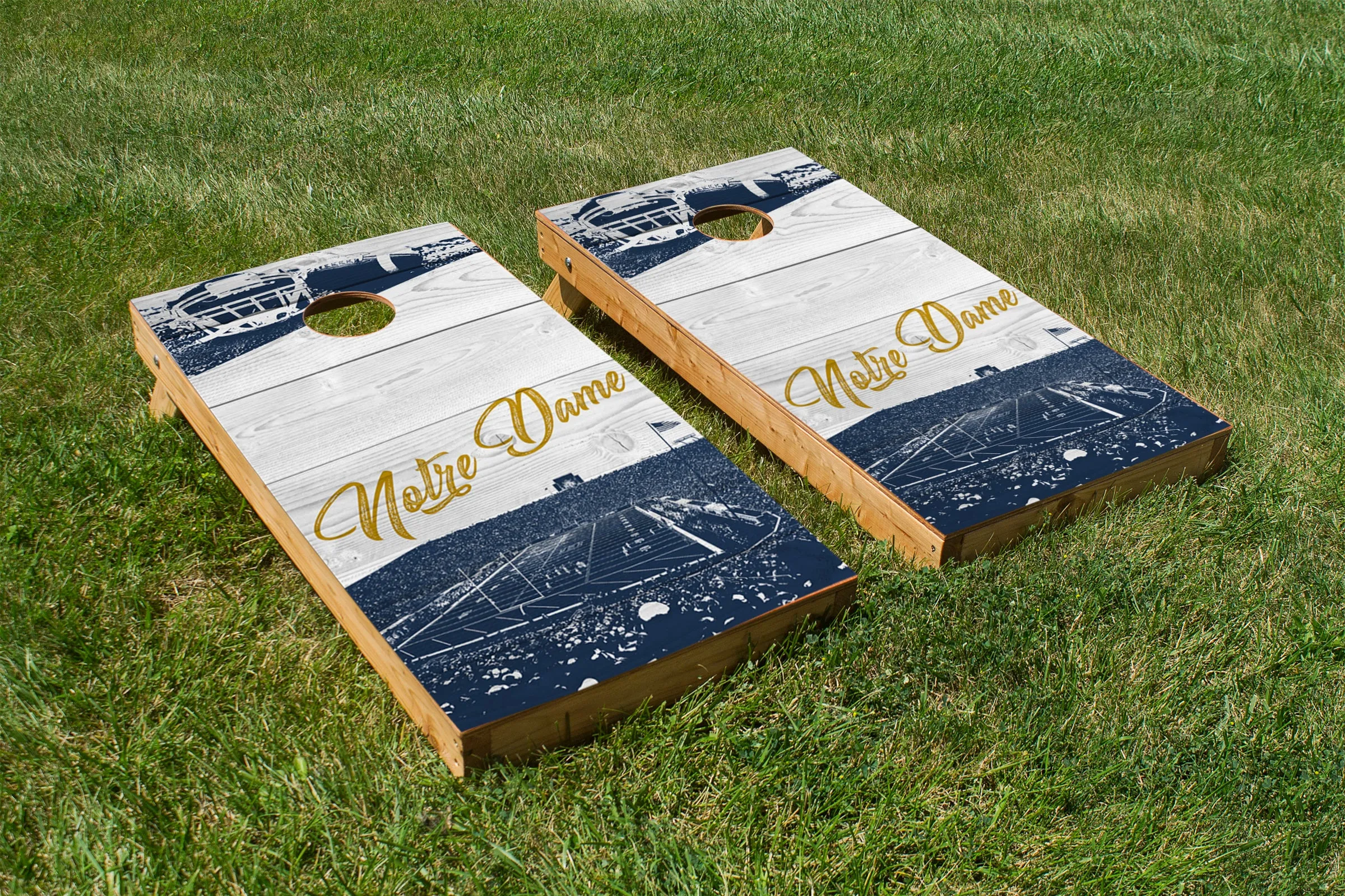 Notre Dame Fighting Irish Stadium Skyline