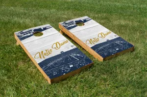Notre Dame Fighting Irish Stadium Skyline