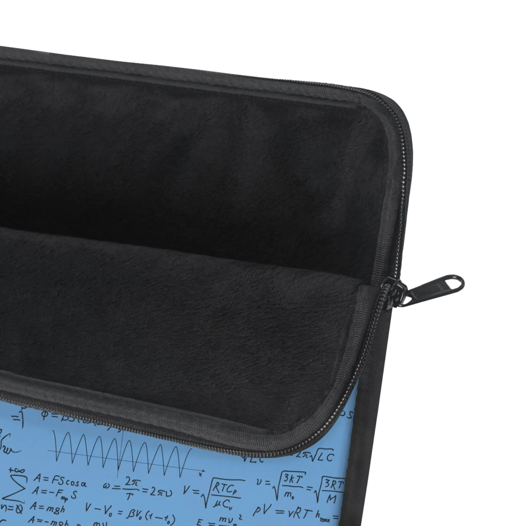 Numerical Incantations Laptop Case - Sky Blue