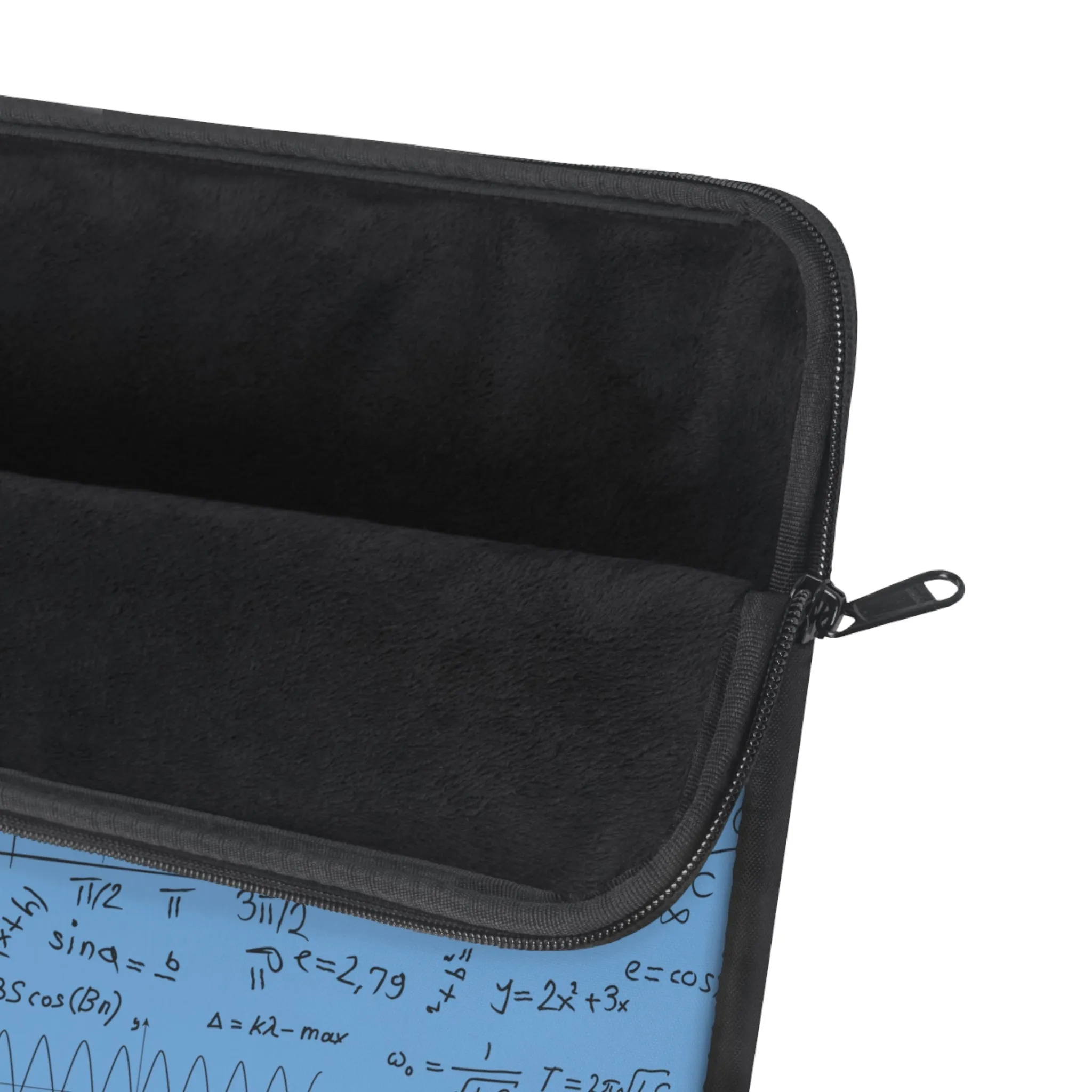 Numerical Incantations Laptop Case - Sky Blue