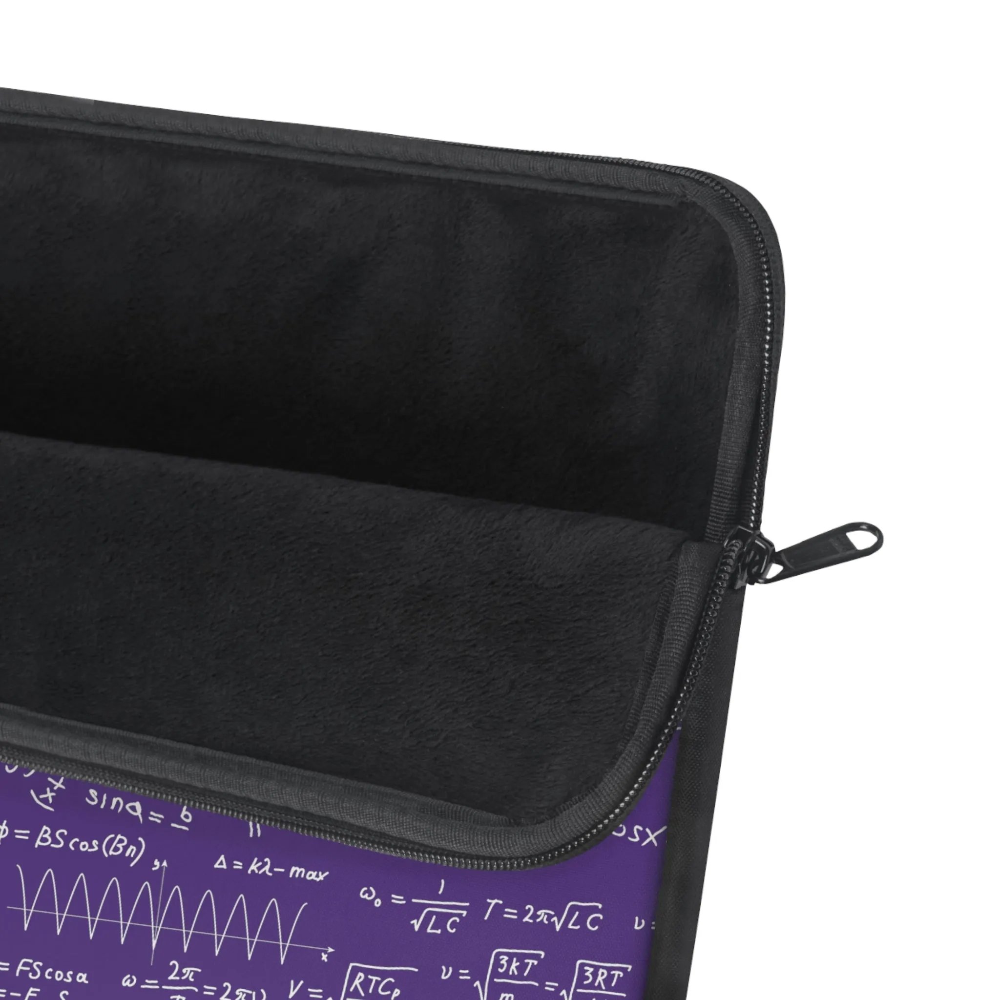 Numerical Incantations Laptop Sleeve - Purple