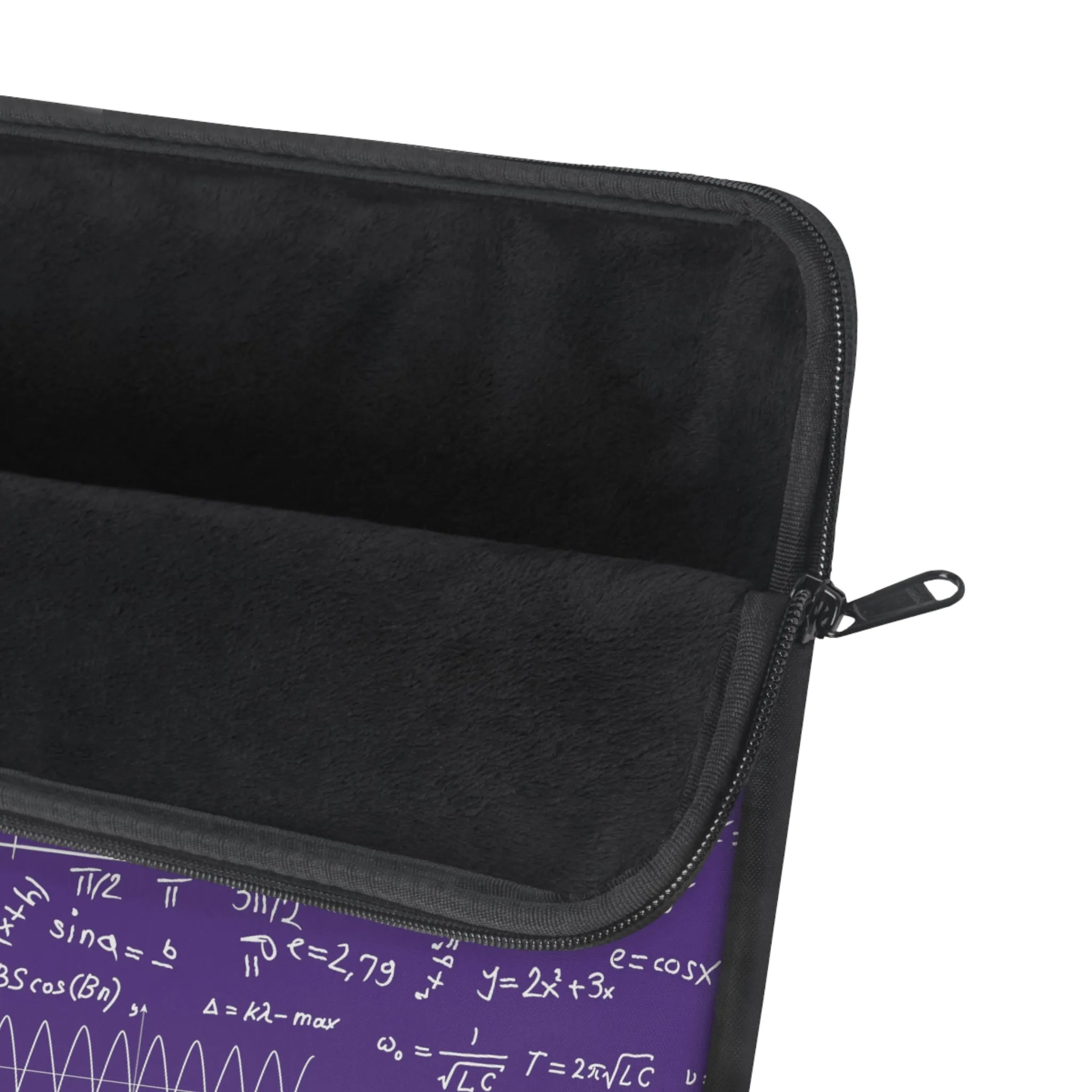 Numerical Incantations Laptop Sleeve - Purple