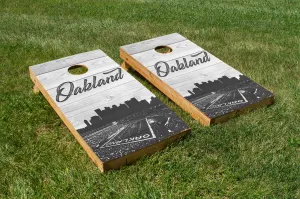 Oakland Raiders Stadium Skyline