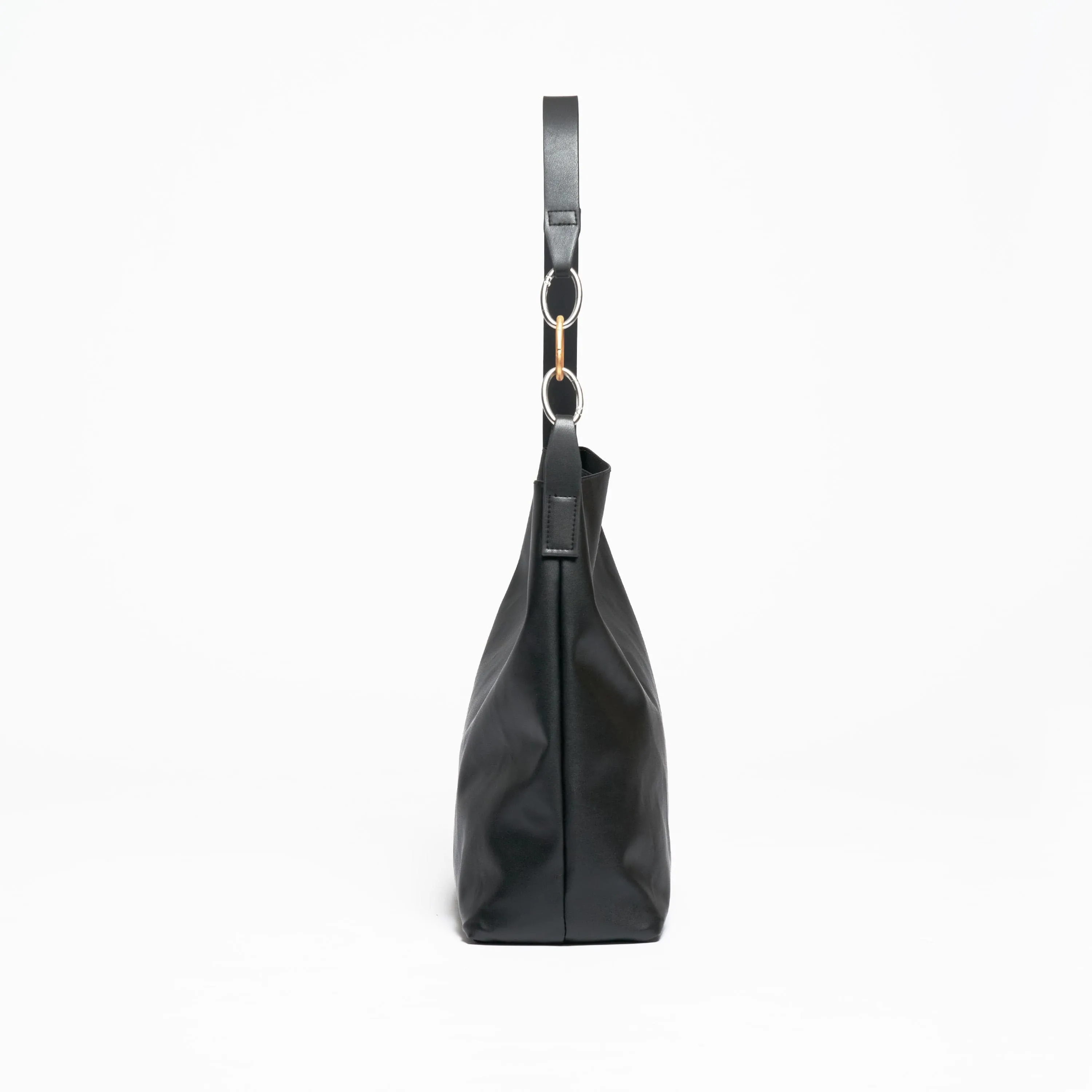 Oleatex Vegan Olive Leather Versatile Tote | Night Black