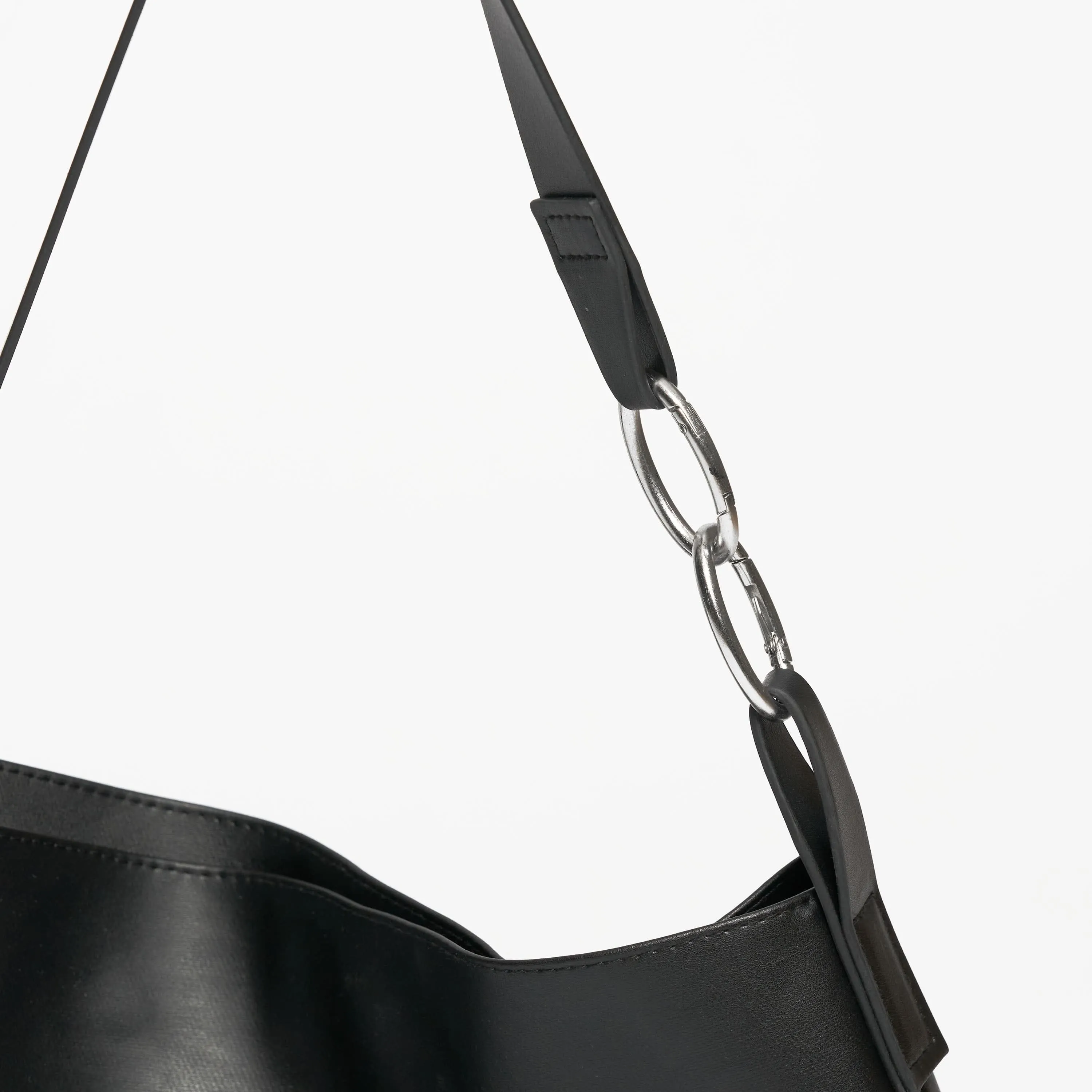 Oleatex Vegan Olive Leather Versatile Tote | Night Black