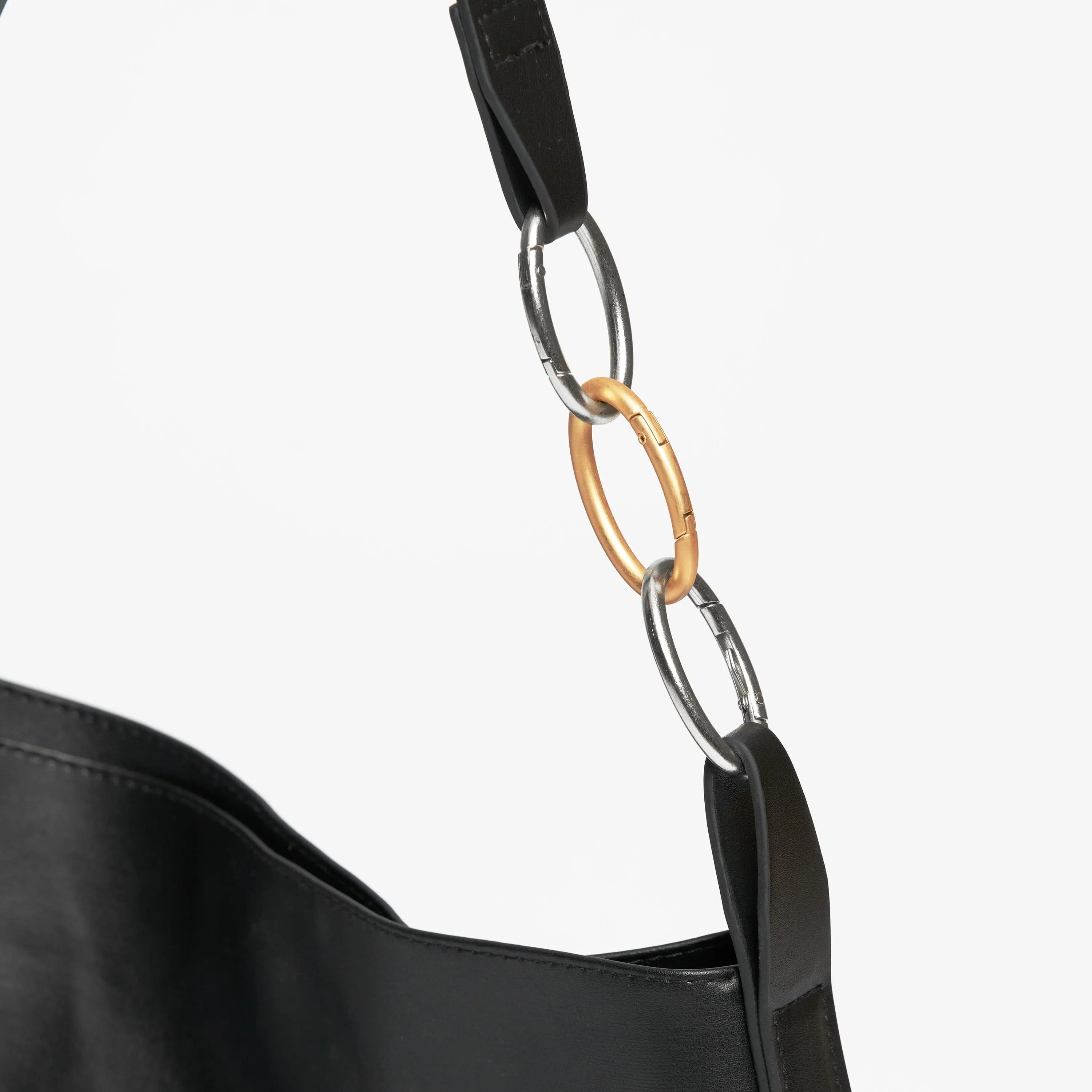 Oleatex Vegan Olive Leather Versatile Tote | Night Black