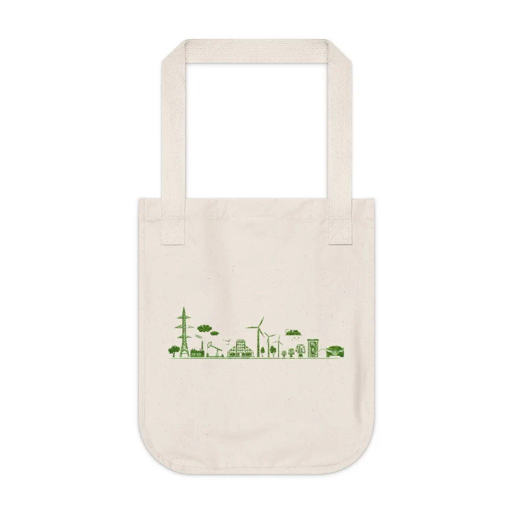 Organic Canvas Tote Bag