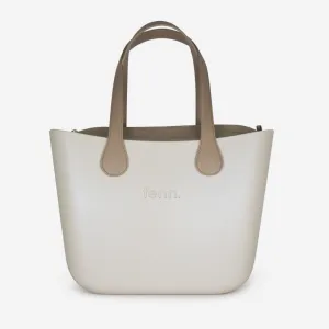 Original Handbag - Champagne Shimmer - Stone Inner - Taupe Handle