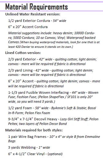 Owen Organizer Pattern - PDF Download