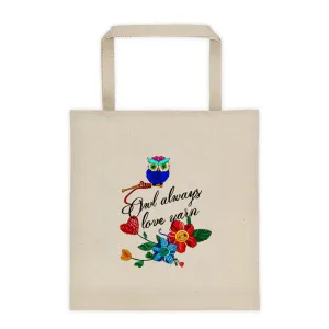 Owl Always Love Yarn Tote bag