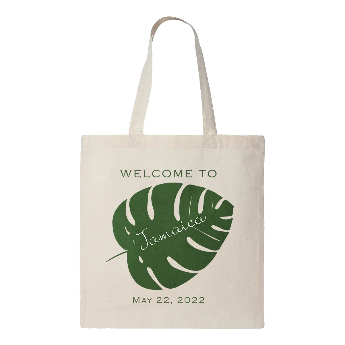 Palm Wedding Welcome Bag