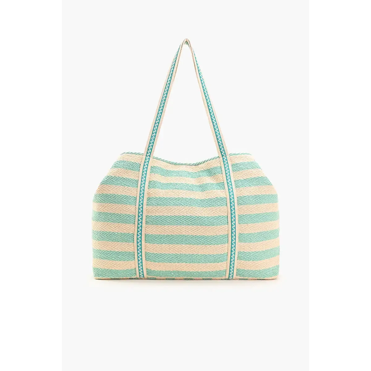 Palms Away Embellished Tote