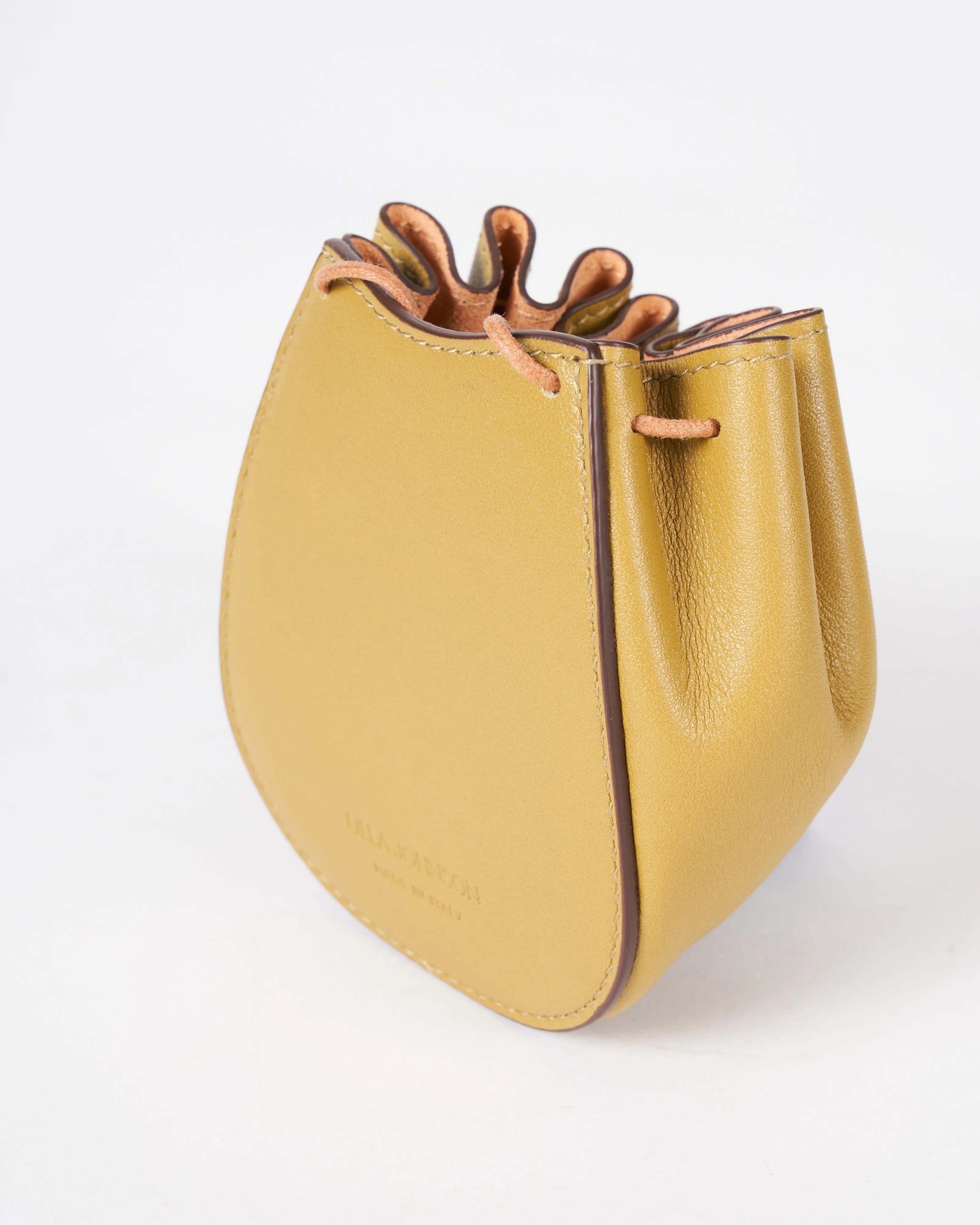 paloma ruched pochette - olive