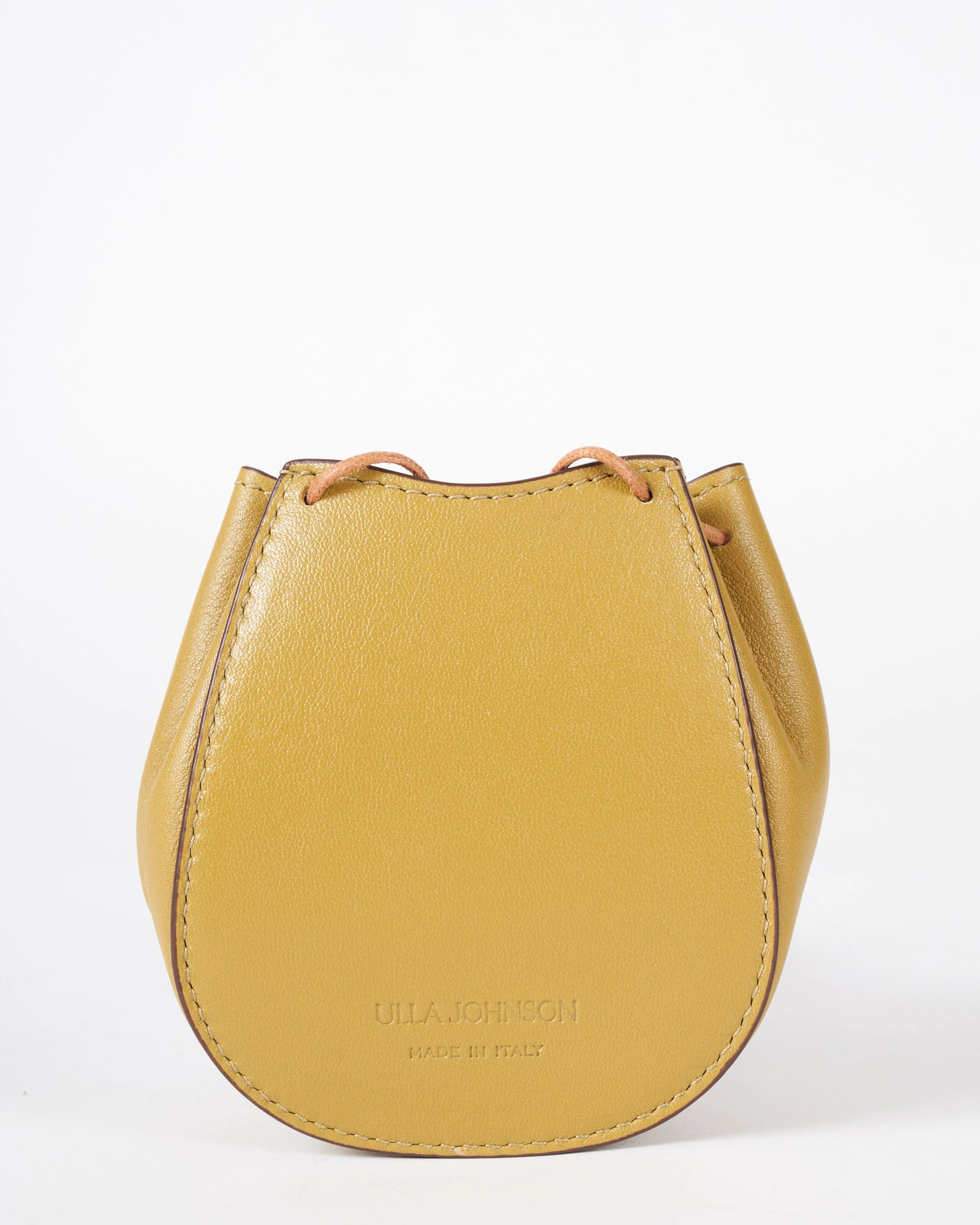 paloma ruched pochette - olive