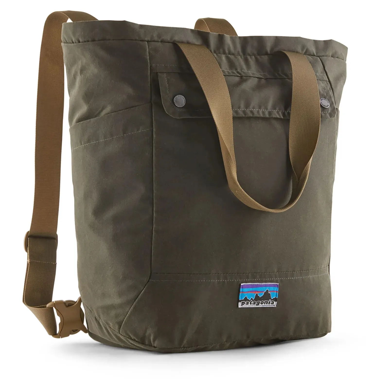 Patagonia Waxed Canvas Tote Pack - Basin Green
