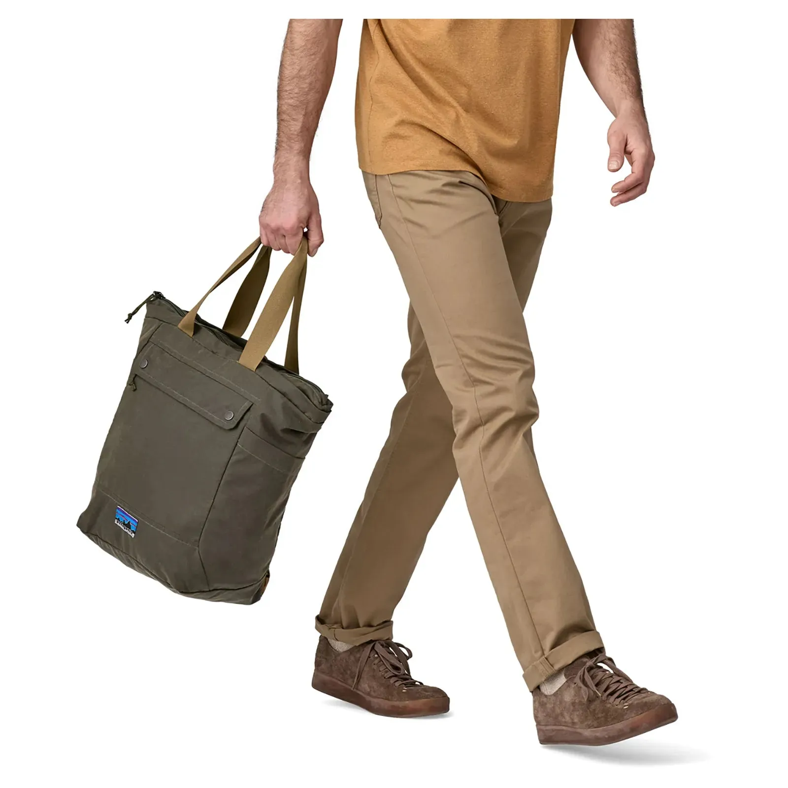 Patagonia Waxed Canvas Tote Pack - Basin Green