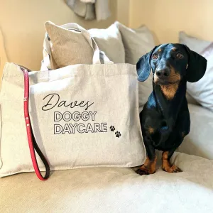 Personalised Pet Sitter Bag For Dogs