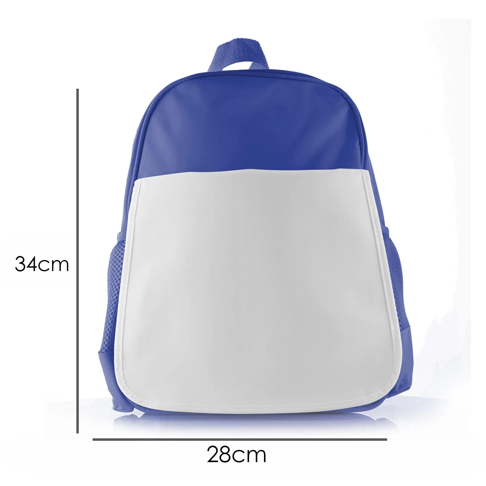 Personalised School Bag with Cute Text and Meerkat Baby & Adult