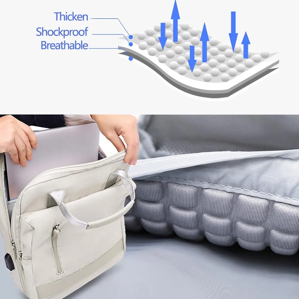 Personality Waterproof USB Charging Women's Backpack