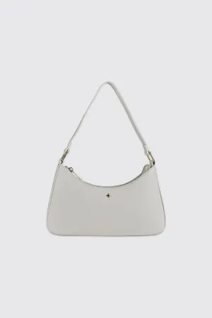 Peta   Jain Josee Shoulder Bag - White Smooth/Gold