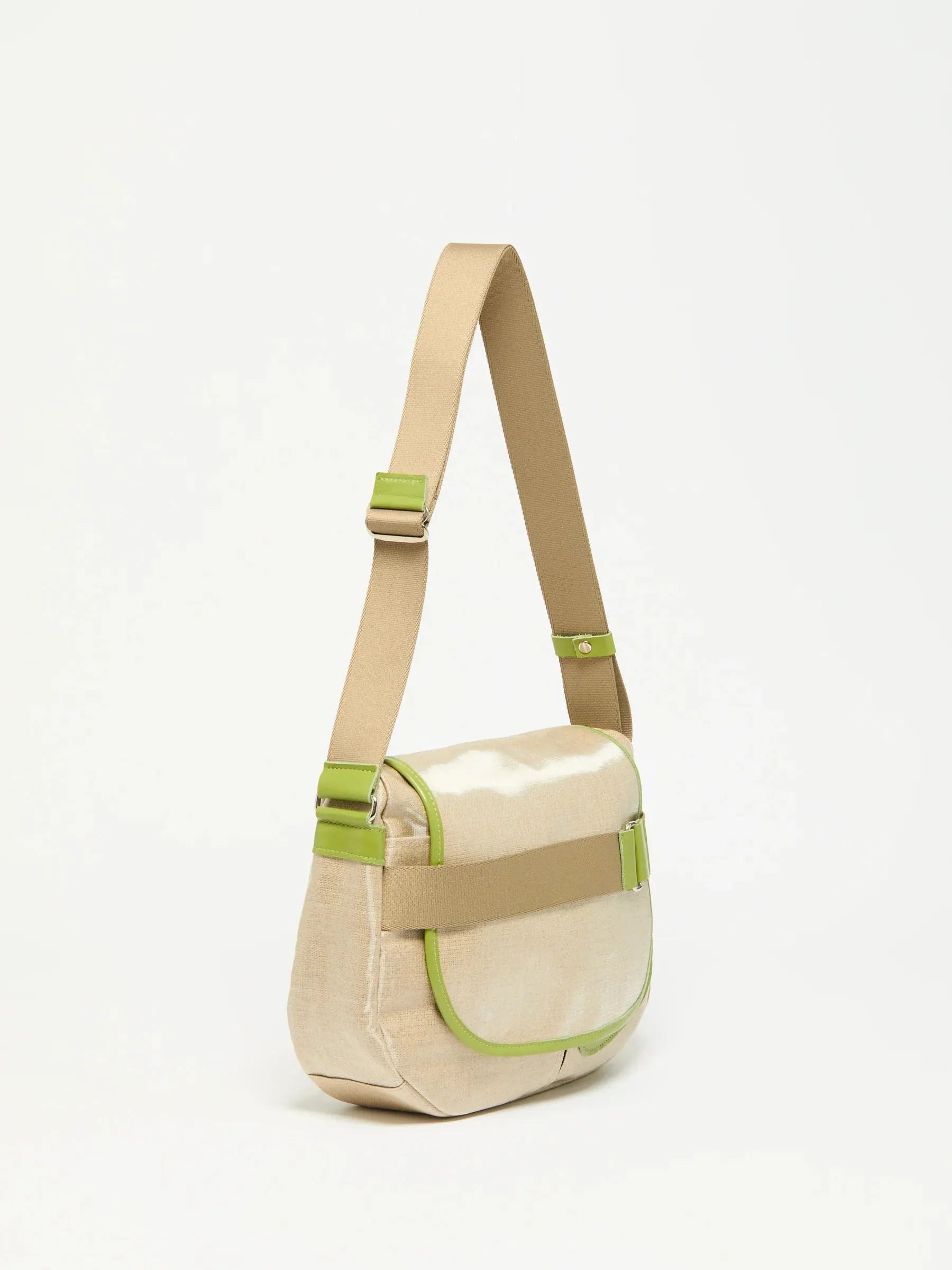 PETIT GABY Linen Summer Messenger Bag