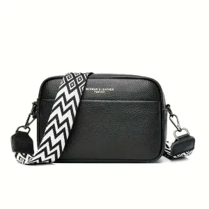 PetiteChic Leather Crossbody