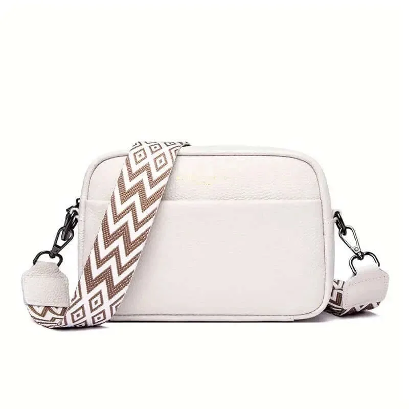 PetiteChic Leather Crossbody