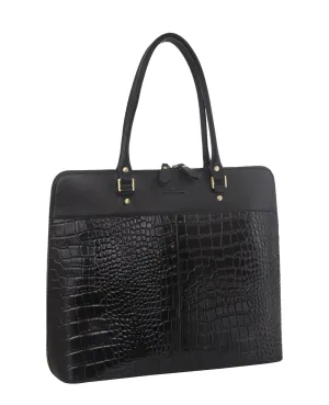 Pierre Cardin Women's  Leather Tote/Laptop Bag PC3279