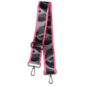 PINK CAMO HANDBAG STRAP