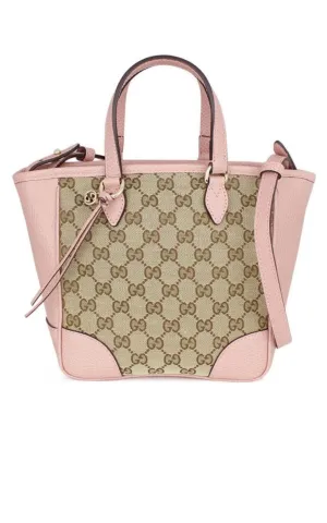 Pink GG Canvas Small Bree Tote