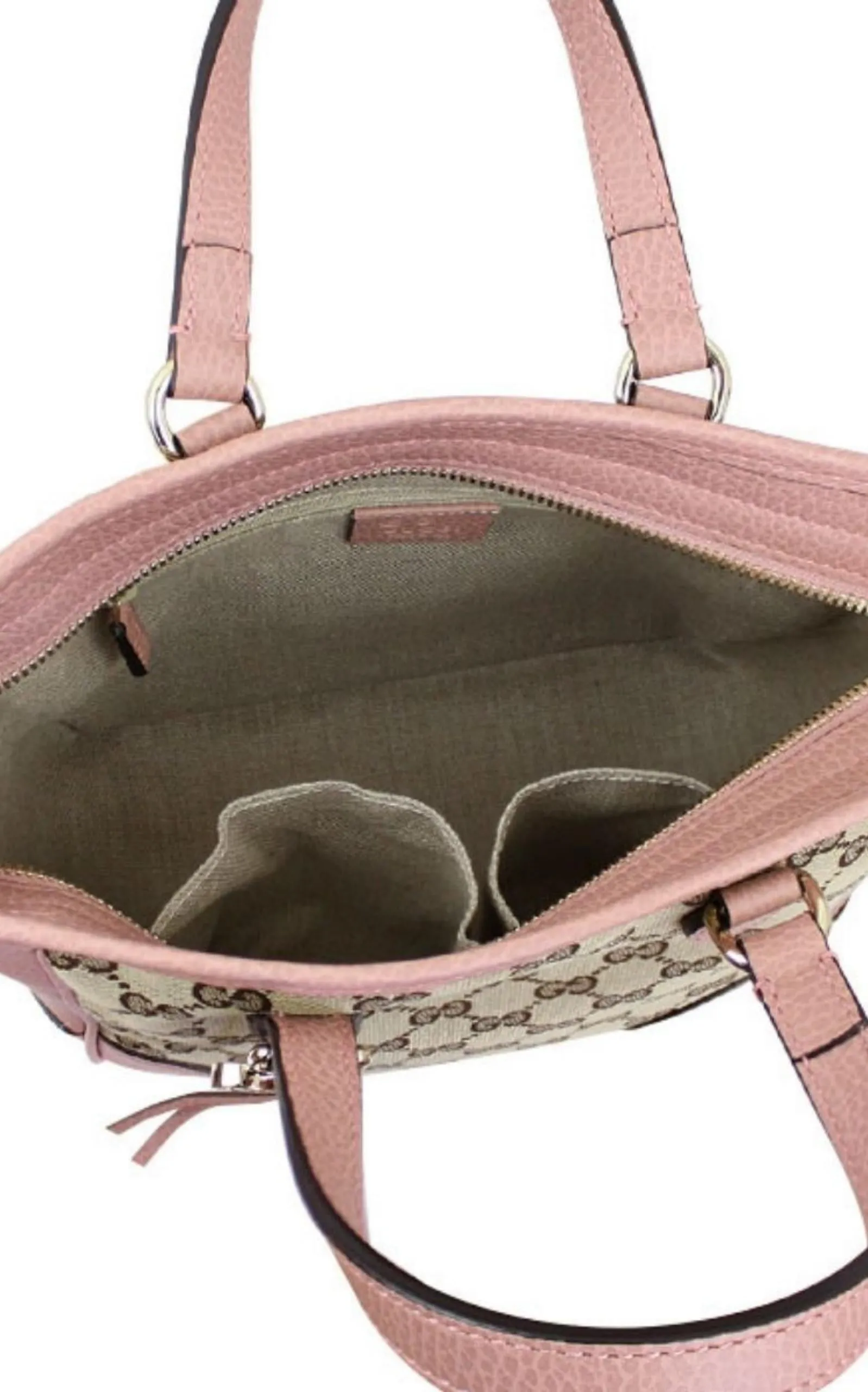 Pink GG Canvas Small Bree Tote