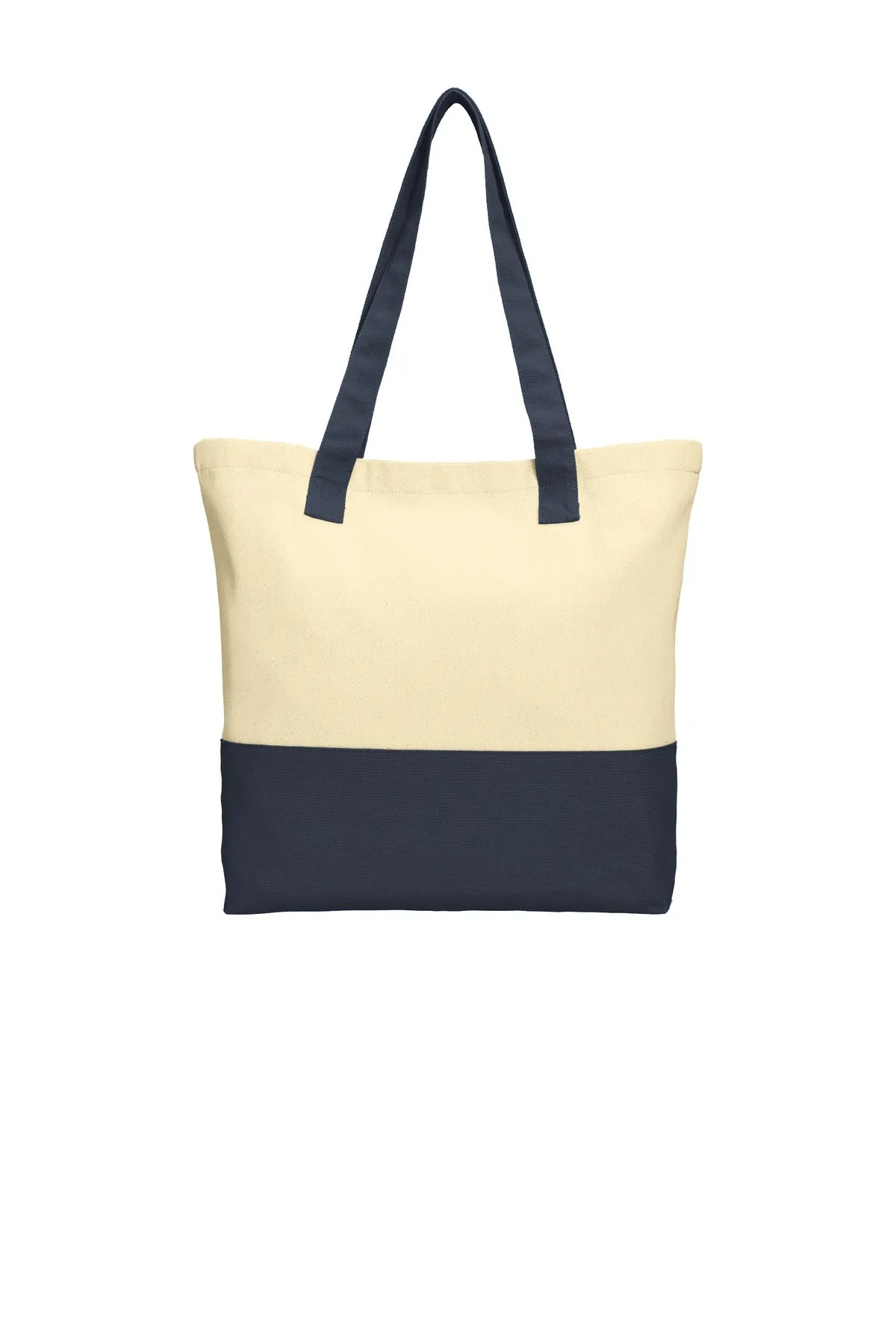 Port Authority¨ Colorblock Cotton Tote. BG414