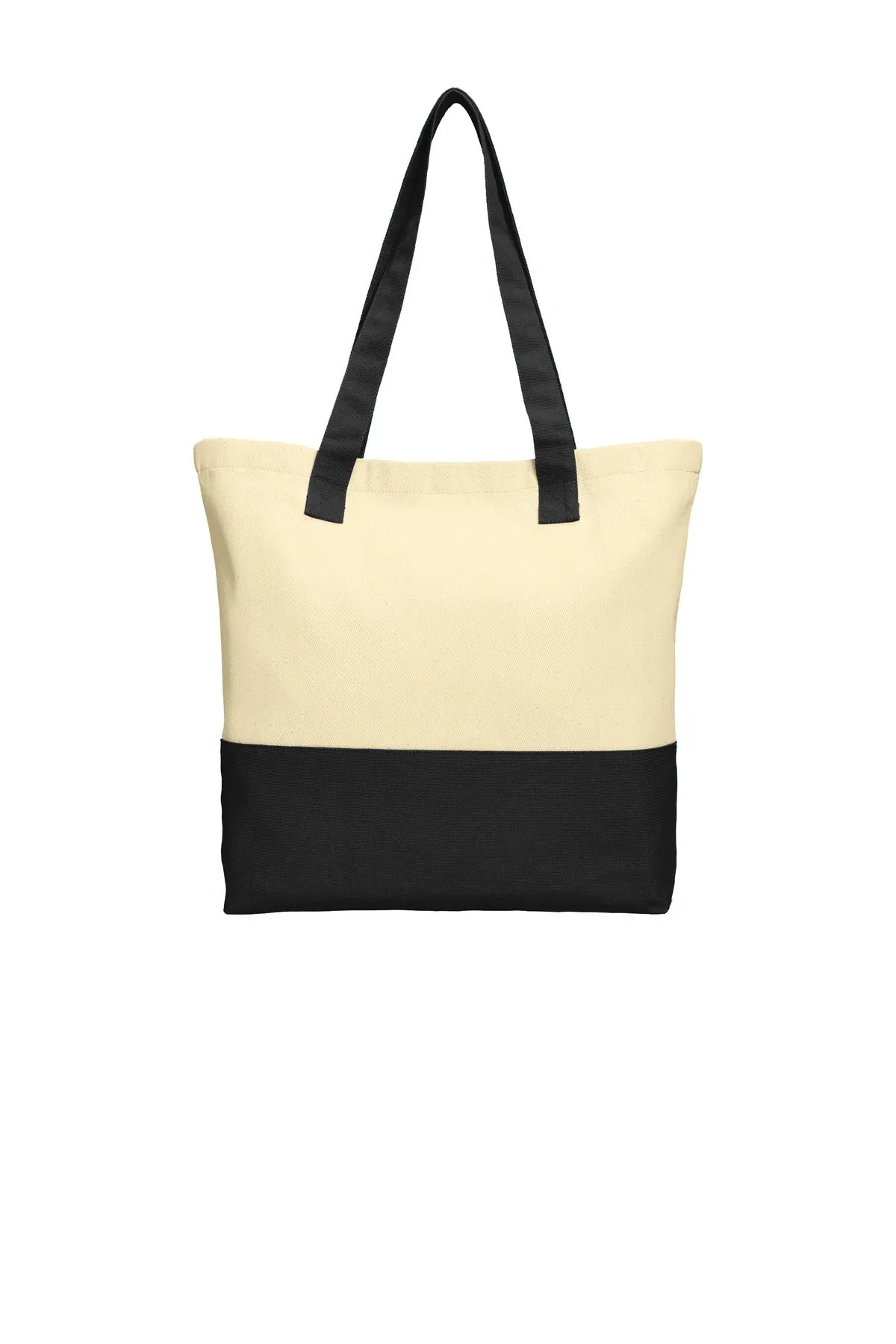 Port Authority¨ Colorblock Cotton Tote. BG414