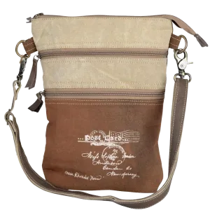 Postcard Double Zip Crossbody