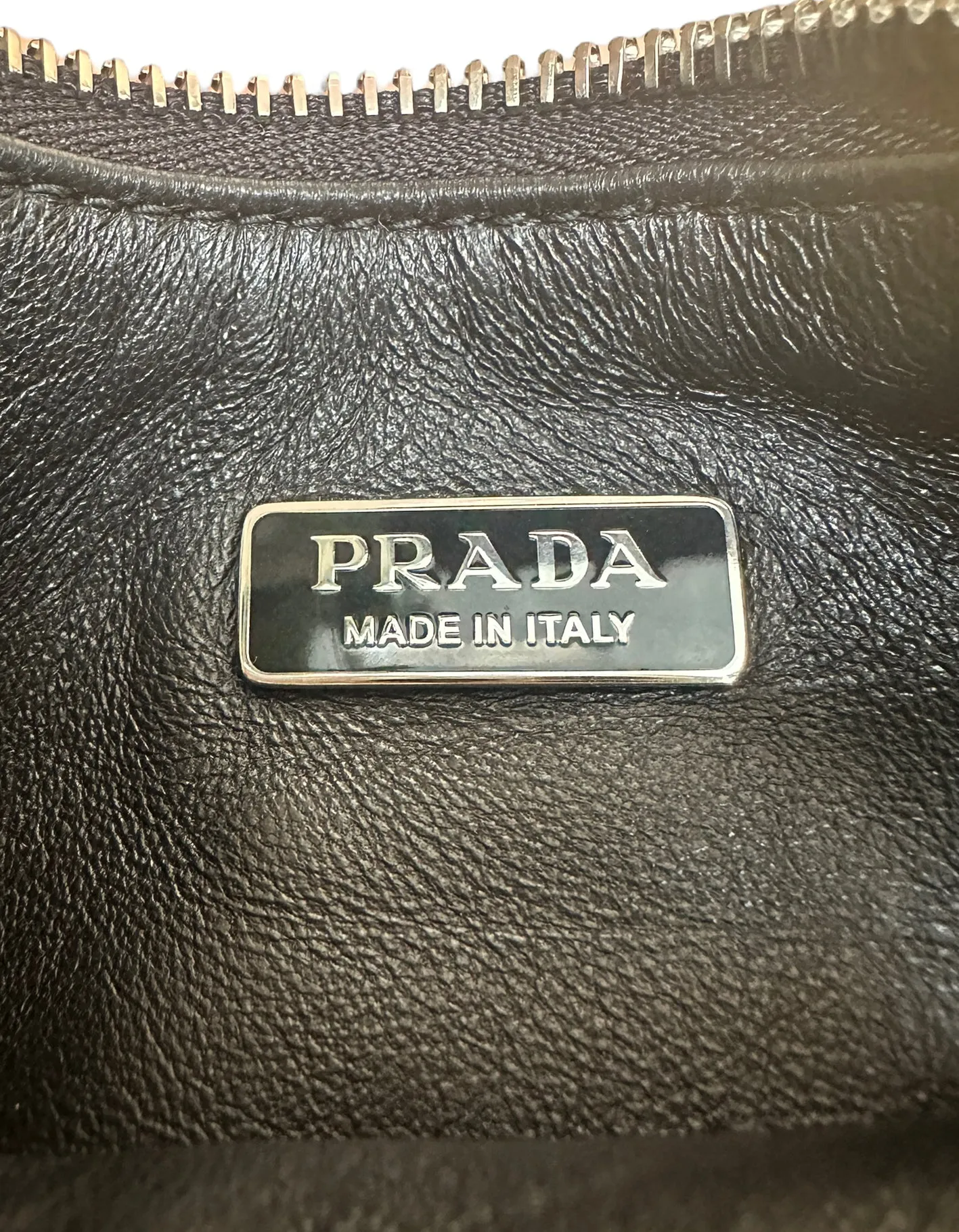 Prada Black Padded Nappa-Leather Re-Edition 2005 Shoulder Bag